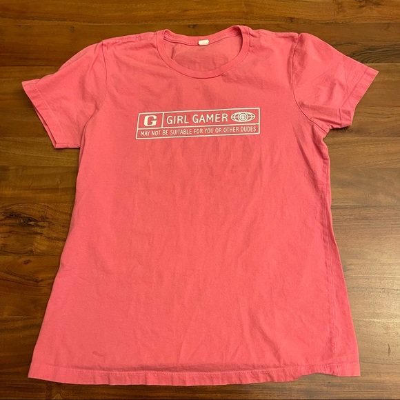 Girl Gamer Graphic Tee – Pink, Size XL - Picture 2 of 6